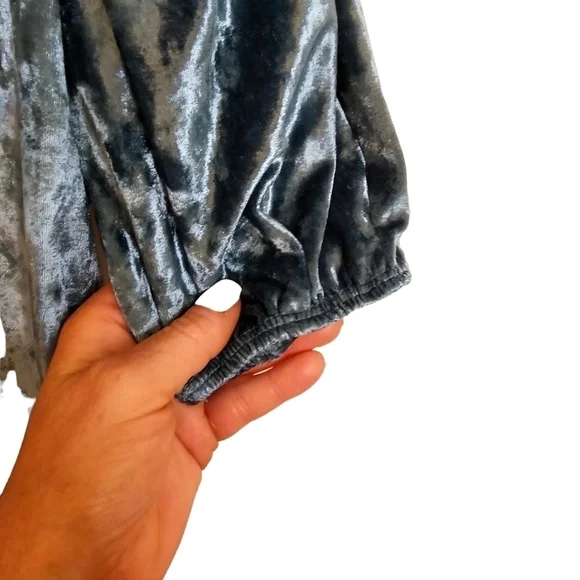 Free People Intimately NWT Don't You Wish Bodysuit in Deep Teal•Size Small•NWT - Picture 13 of 14